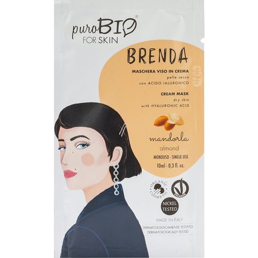 puroBIO cosmetics forSKIN Brenda Cream Mask Dry Skin - 01 Almond