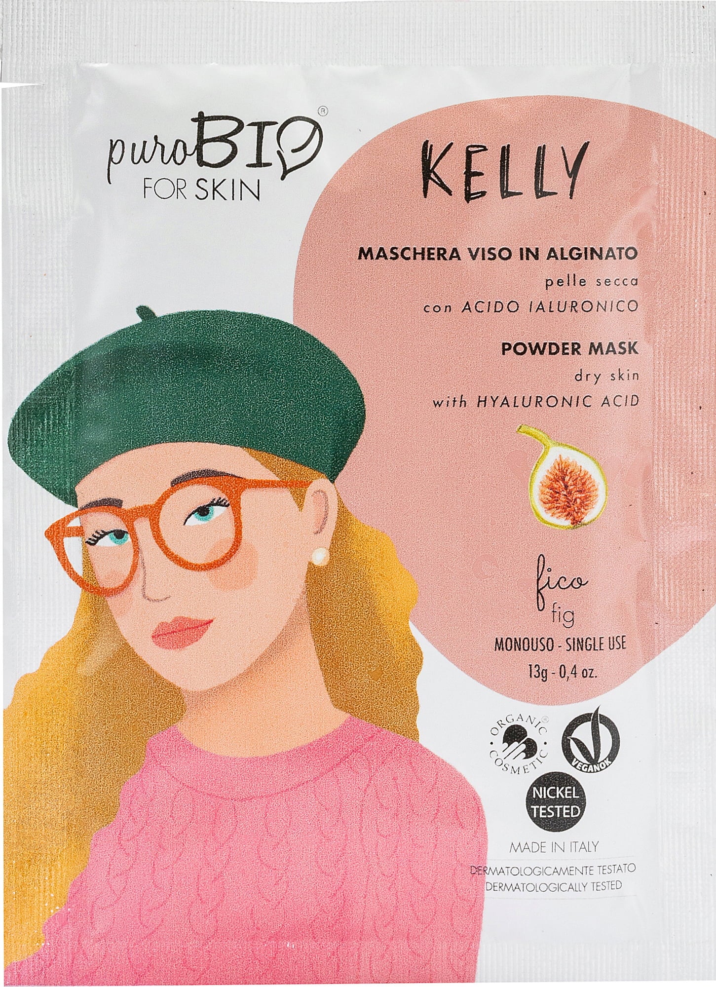 puroBIO Cosmetics forSKIN Kelly Powder Mask Dry Skin - 08 Fig