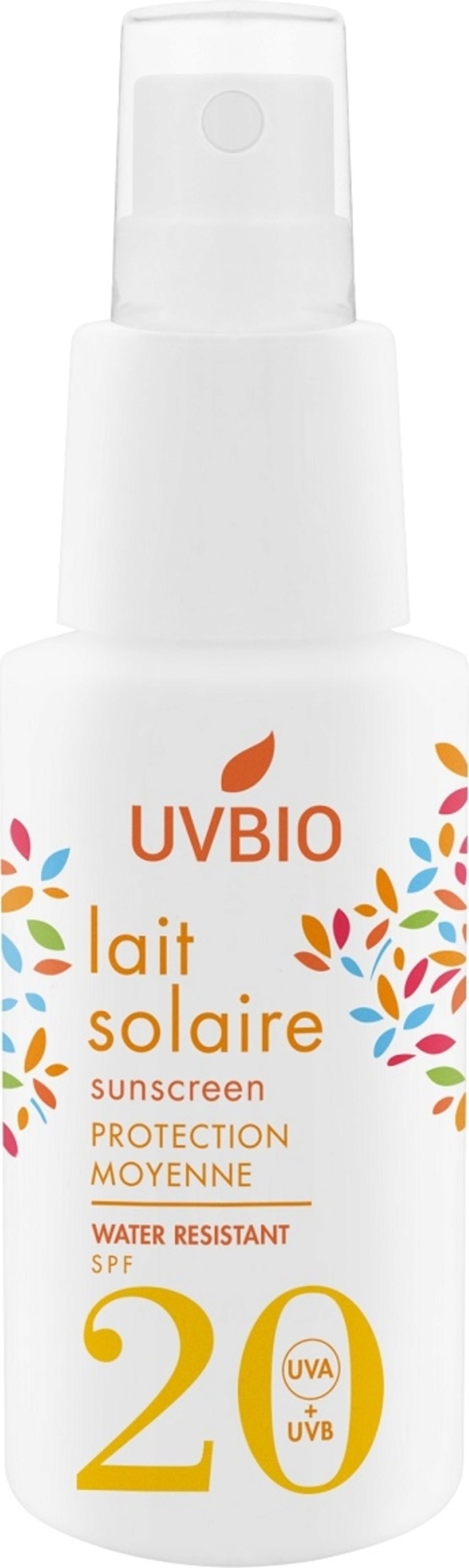UVBIO Sunscreen SPF 20 - 50 ml