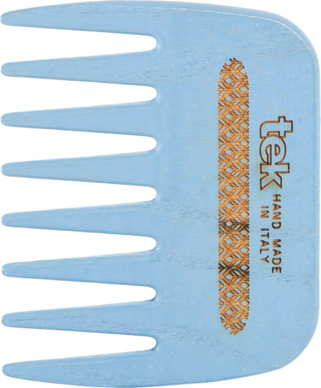 Pettine Afro, Azzurro