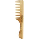 tek Medium-Sized Tooth Comb with Handle - Natural 