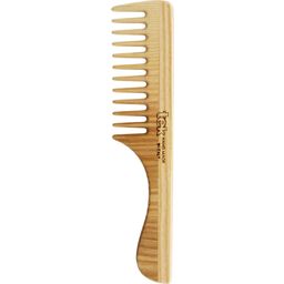 tek Medium-Sized Tooth Comb with Handle - Natural 