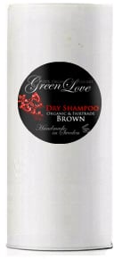 Green Love Suhi šampon za rjave lase