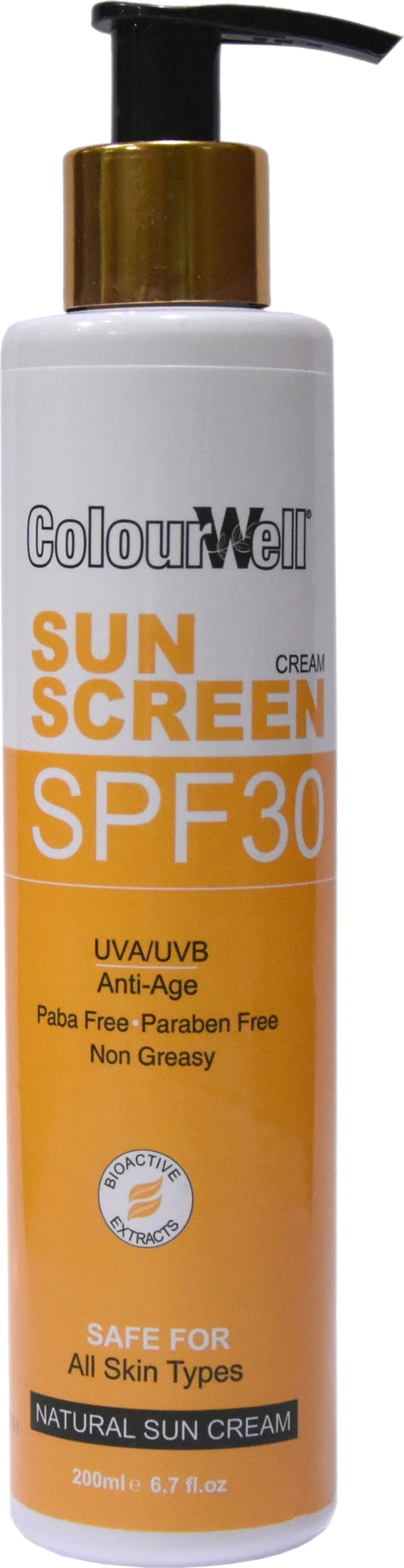 ColourWell Crema Solar FPS 30 - 200 ml