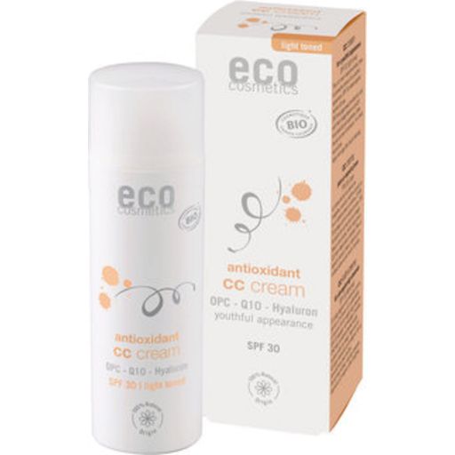 Eco Cosmetics CC krema tonirana ZF 30 - Svijetla