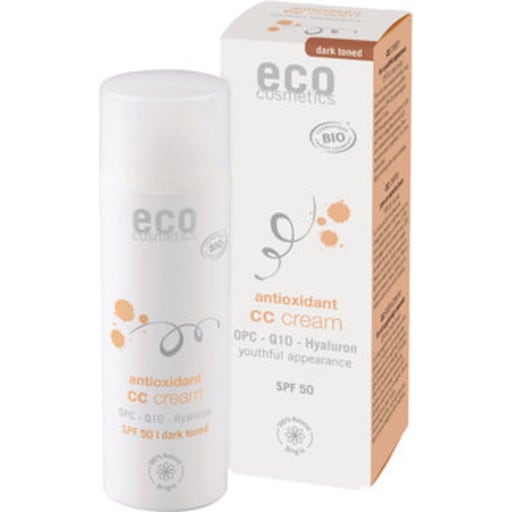 eco cosmetics Krem CC SPF 50 - Dark