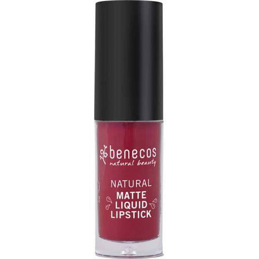 Benecos Natural Matte Liquid Lipstick - bloody berry