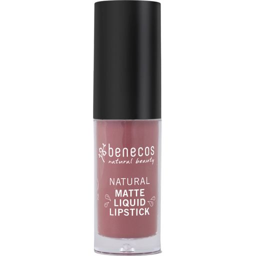 Течно червило Natural Matte Liquid Lipstick - rosewood romance