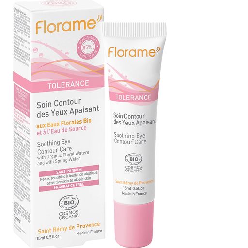 Florame Tolérance Beruhigende Augenkontur-Pflege - 15 ml