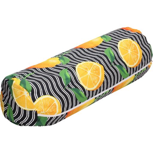 FRIUBASCA joga jastuk s pirom i mirisnim biljem - Valovi s otiskom naranča