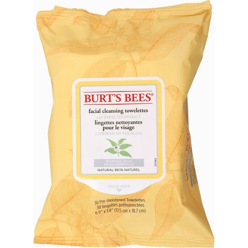 Burt's Bees Toallitas Húmedas Limpieza Facial - White Tea