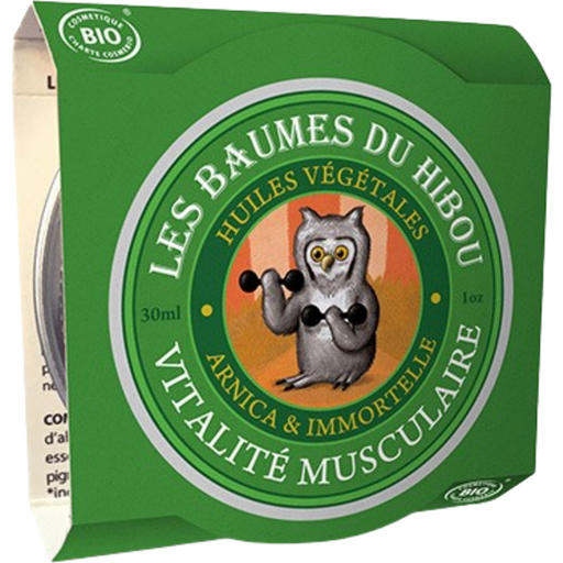 LES BAUMES DU HIBOU Baume "Vitalité Musculaire" - 30 ml
