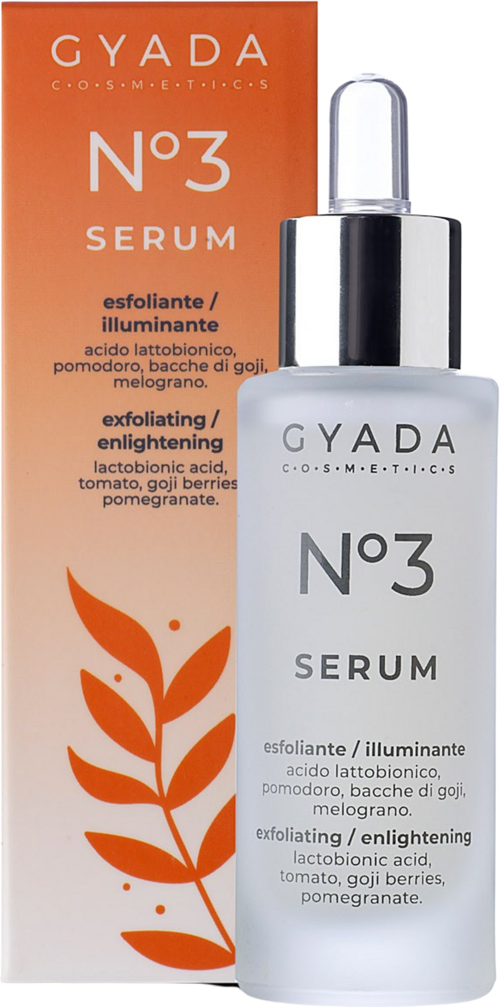 Gyada Cosmetics Sérum Exfoliant & Éclaircissant N°3 - 30 ml
