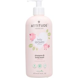 ATTITUDE baby leaves 2in1 Shampoo & Body Wash - Fragrance Free