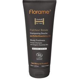 Florame HOMME 2-in-1 Shower Gel & Shampoo - Fresh Wood