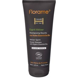 Florame Homme 2w1 żel pod prysznic i szampon - Vetiver Spirit