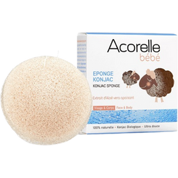 Acorelle Baby Konjac Cleansing Sponge - 1 Pc