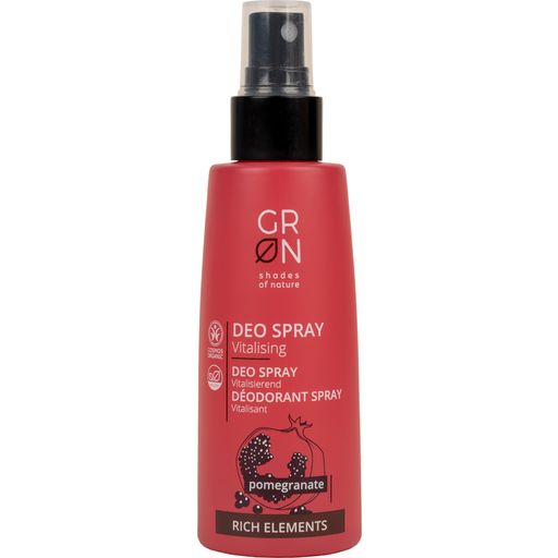 GRØN Deo Spray Pomegranate - 75 ml