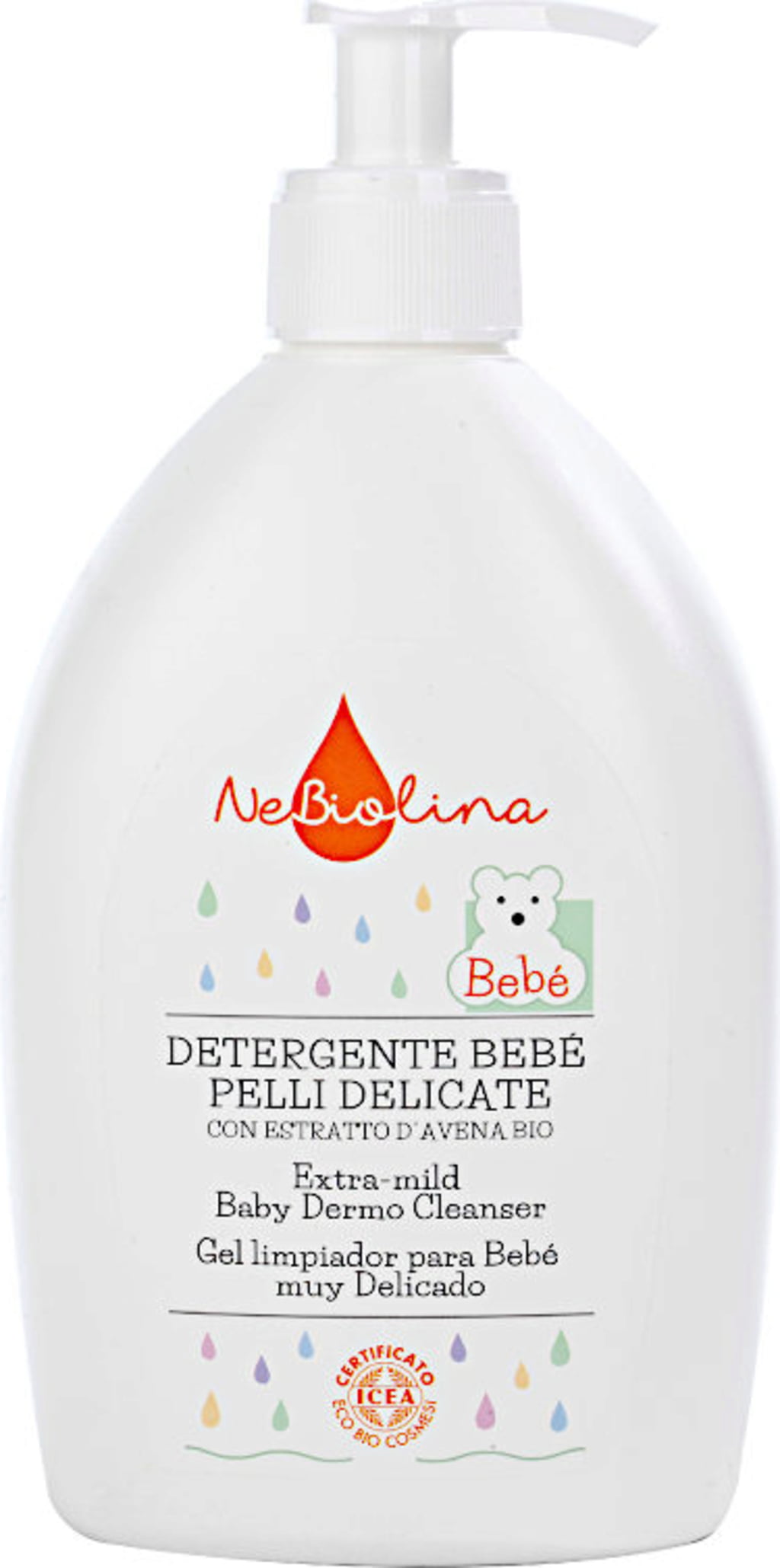 NeBiolina Detergente Bebè Delicatissimo - 500 ml