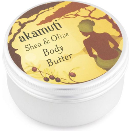 Akamuti Shea & Olive Body Butter -vartalovoi - 100 ml