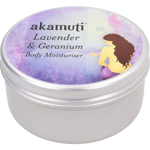 Akamuti Lavendel och geranium body moisturizer - 100 ml
