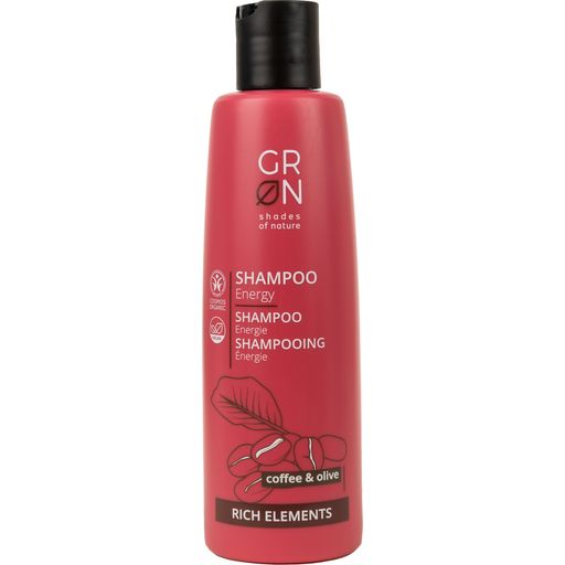GRN [GREEN] Shampoo Energy Coffee & Olive - 250 ml