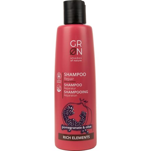 GRØN Pomegranate & Olive Shampoo - 250 ml