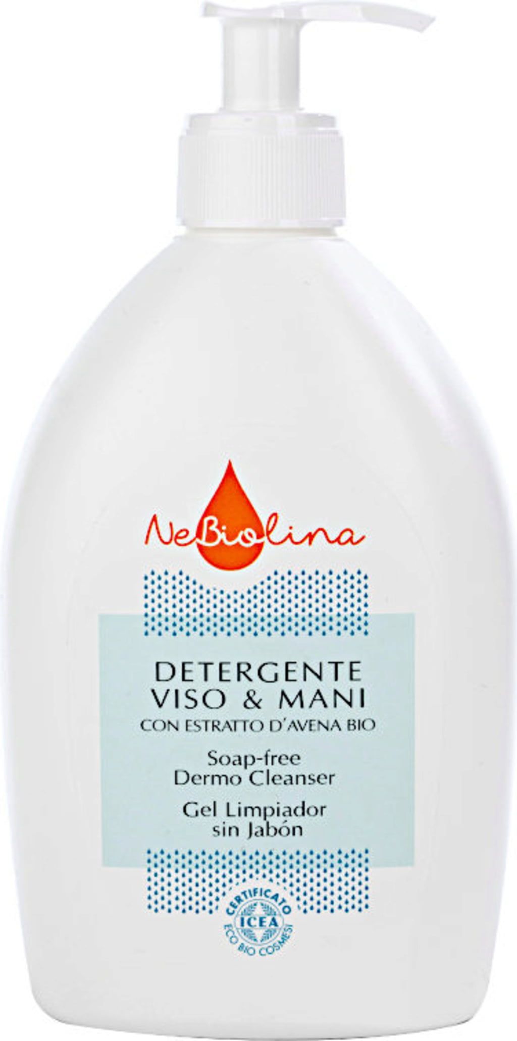 NeBiolina Detergente Viso & Mani Senza Sapone - 500 ml