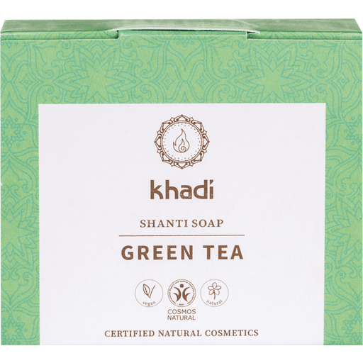 Khadi® Шанти сапун - Green Tea