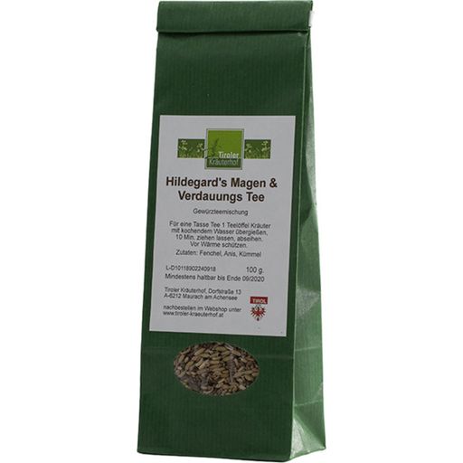 Tiroler Kräuterhof Hildegards te för mage & magsmältning - 100 g
