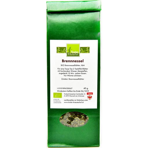 Tiroler Kräuterhof Bio čaj z listů kopřivy - 40 g