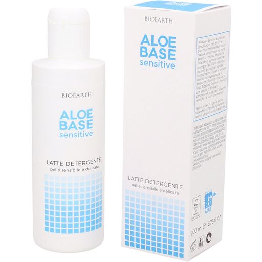 bioearth Lait Nettoyant "Aloebase Sensitive" - 200 ml