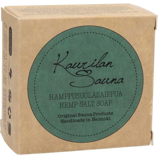 Kaurilan Sauna Hemp Salt Soap - Kartonnen doos