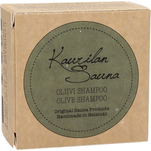 Kaurilan Sauna Твърд шампоан Shampoo Bar Olive - Картонена кутийка