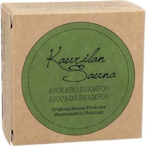 Kaurilan Sauna Shampoo Bar Avocado - Envase de cartón