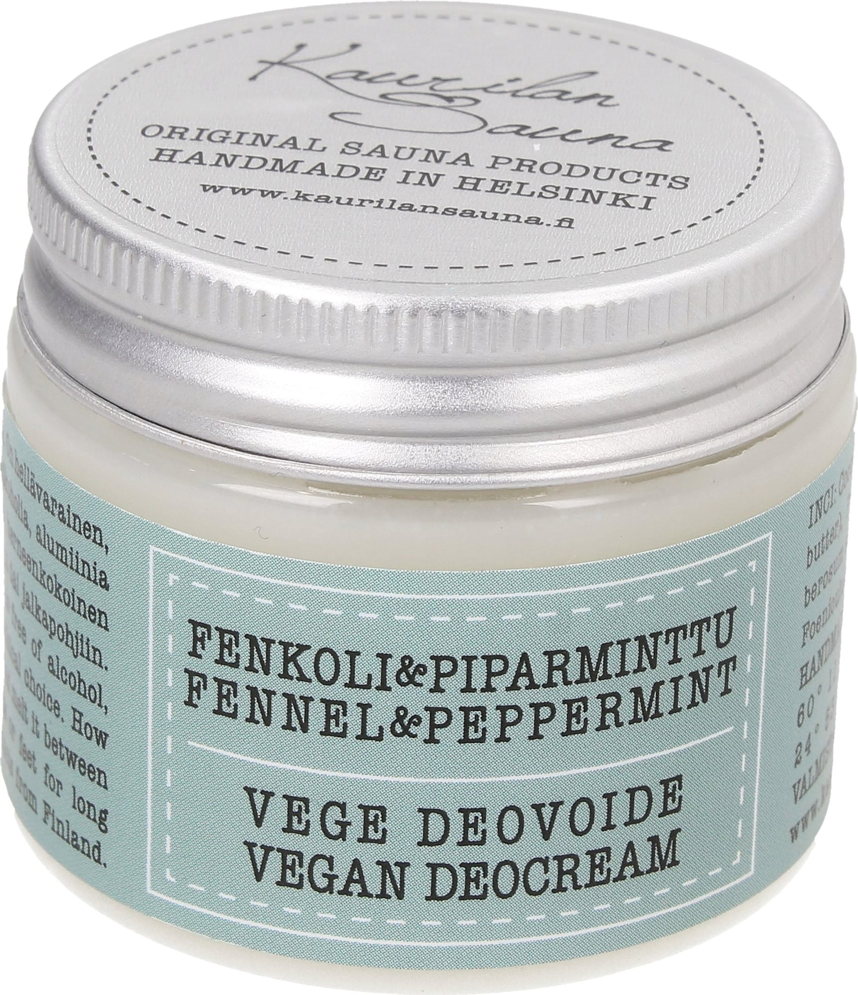 Vegan Deo Cream, Fennel & Peppermint (50 ml)