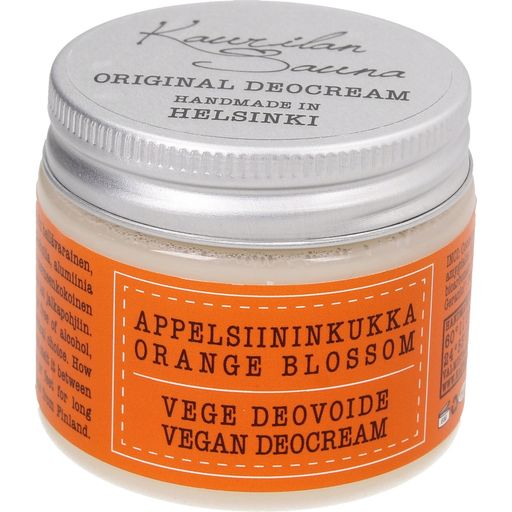 Kaurilan Sauna Vegan Deodorant Cream - Orange Blossom