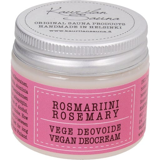 Kaurilan Sauna Vegan Deo Cream - Rosemary