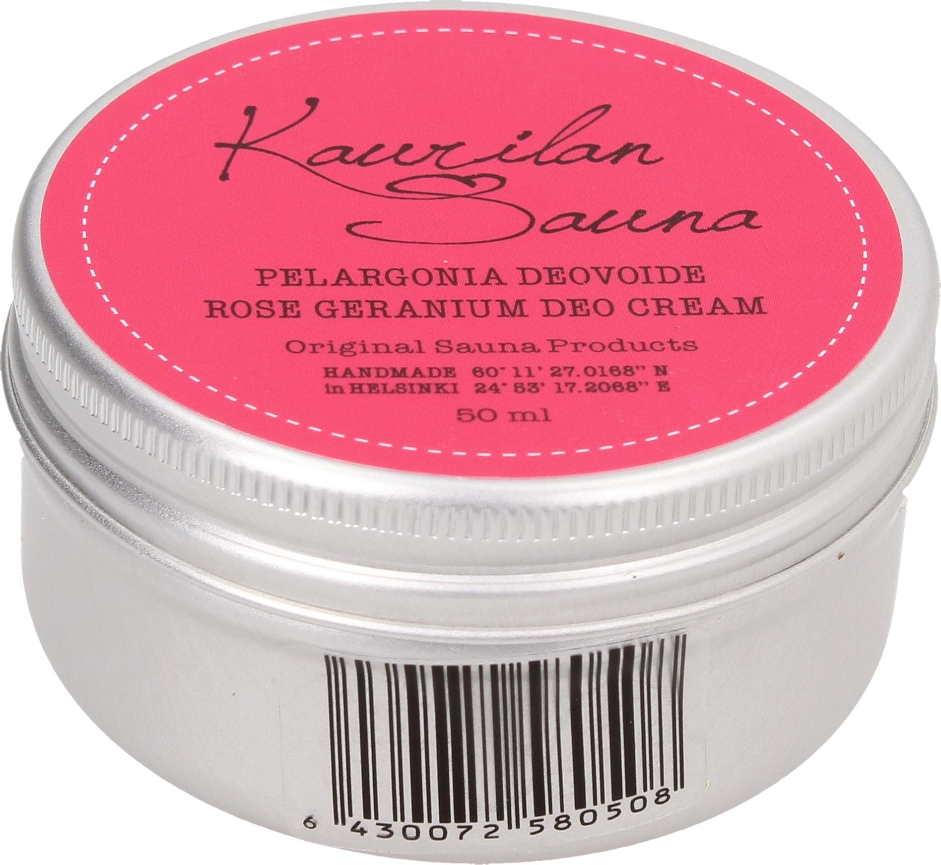 Deo Cream, Geranium Rose (50 ml)