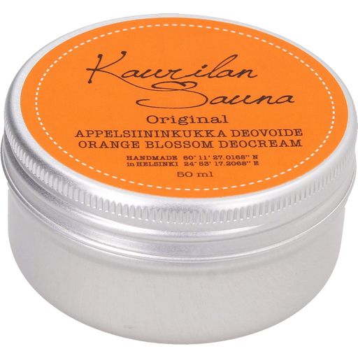 Kaurilan Sauna Deodorant Cream - Orange Blossom