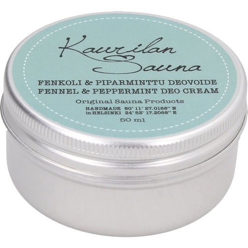 Kaurilan Sauna Deo Cream - Fennel & Peppermint