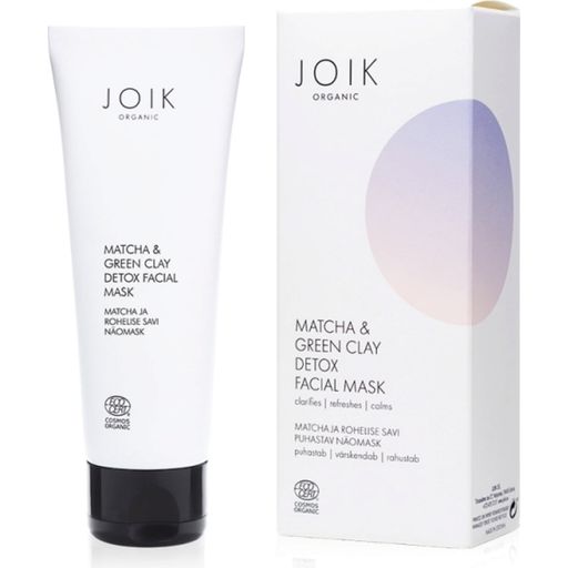 JOIK Organic Matcha & Green Clay Detox Facial Mask - 75 ml