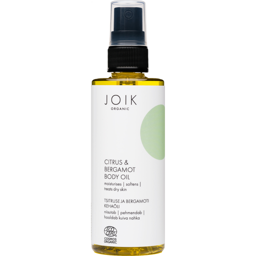 JOIK Organic Citrus & Bergamot Body Oil - 100 ml