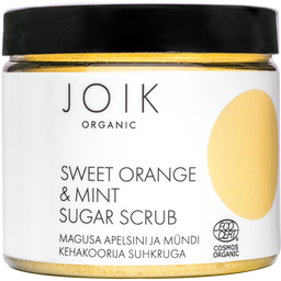 JOIK Organic Sweet Orange & Mint Захарен скраб - 210 г