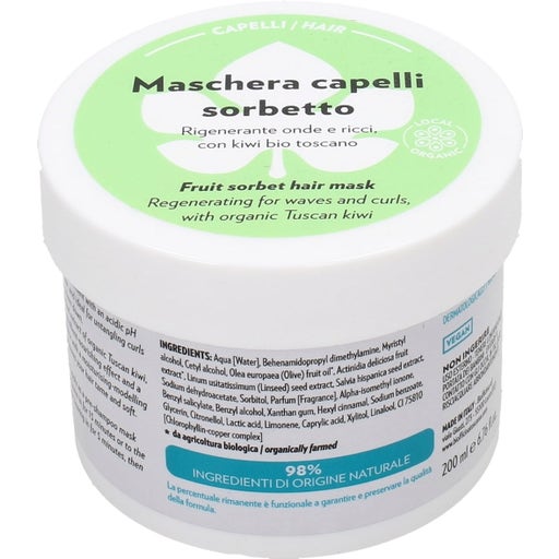 Biofficina Toscana Maschera Capelli Sorbetto - 200 ml