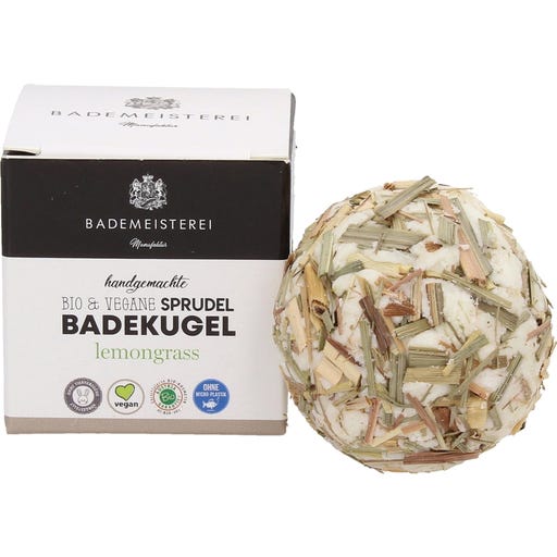 Bademeisterei Bomba da Bagno Effervescente Bio - citronella