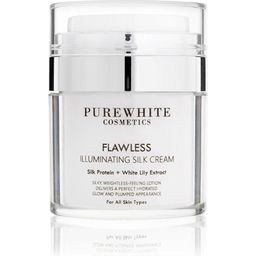 Čistá biela kozmetika Flawless Illuminating Silk Cream
