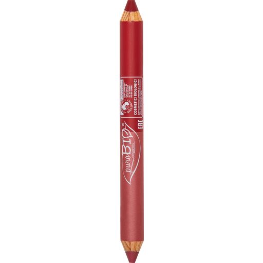 puroBIO Cosmetics Lip Liner Duo - 02 All Over Day Pink 