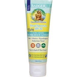 Badger Balm LSF 30 Baby Sunscreen Lotion Chamomile