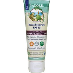 Badger Balm LSF 30 Sunscreen Lotion Aloe Vera